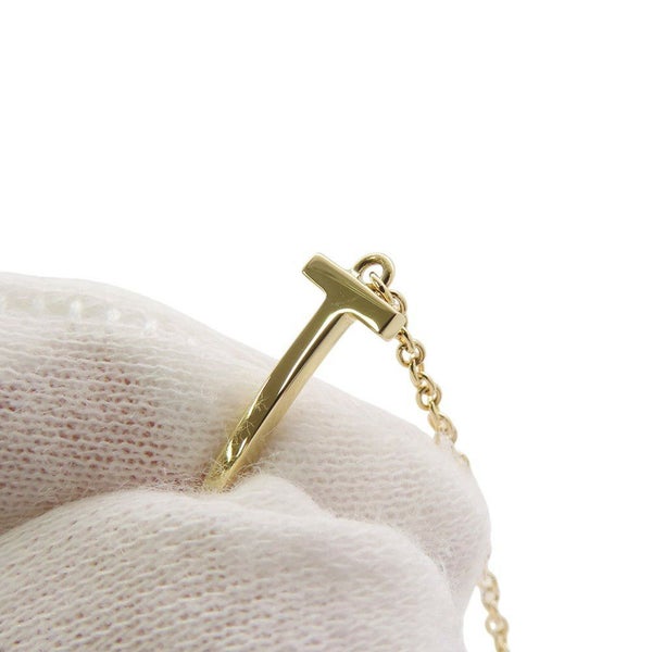 ティファニー ブレスレット Tスマイル サイズスモール K18YGイエローゴールド 60150765 ジュエリー