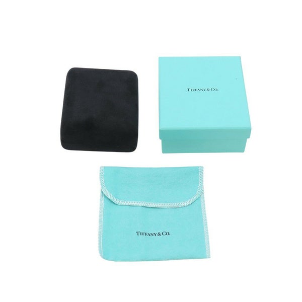 ティファニー ブレスレット Tスクエア バングル SV925/SSブラックコーティング/K18YG ジュエリー