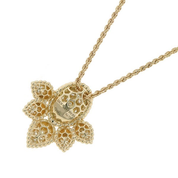 ブシュロン ネックレス セルパンボエム ヴィンテージ ペンダント ダイヤモンド 77P 計約0.80ct K18YGイエローゴールド JPN00055