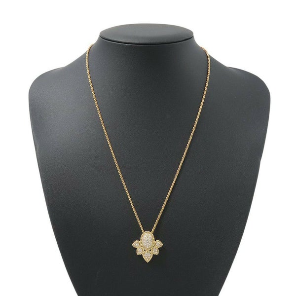 ブシュロン ネックレス セルパンボエム ヴィンテージ ペンダント ダイヤモンド 77P 計約0.80ct K18YGイエローゴールド JPN00055