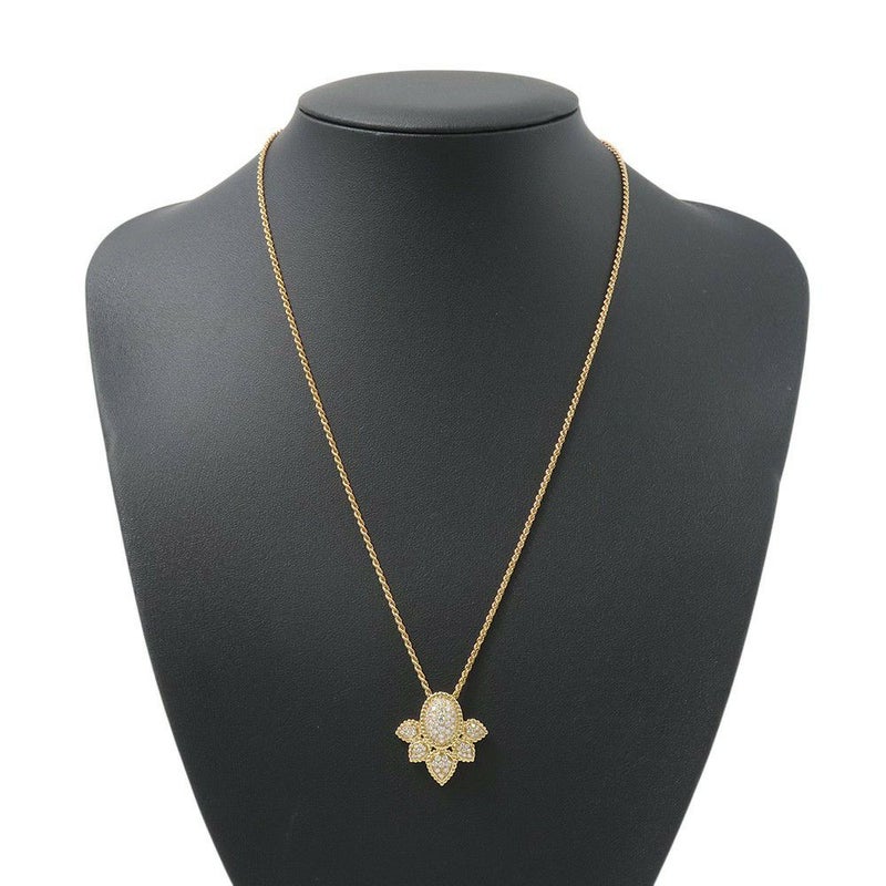 ブシュロン ネックレス セルパンボエム ヴィンテージ ペンダント ダイヤモンド 77P 計約0.80ct K18YGイエローゴールド JPN00055