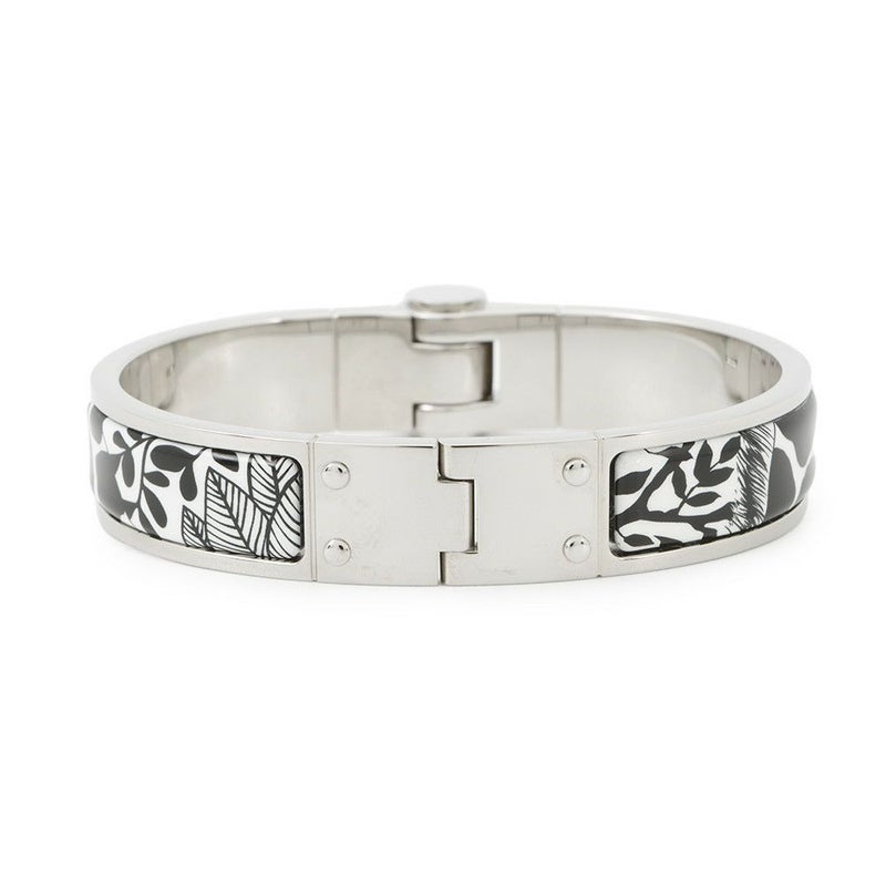 エルメス ブレスレット シャルニエール PM HERMES アクセサリー 白 黒