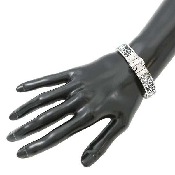 エルメス ブレスレット シャルニエール PM HERMES アクセサリー 白 黒