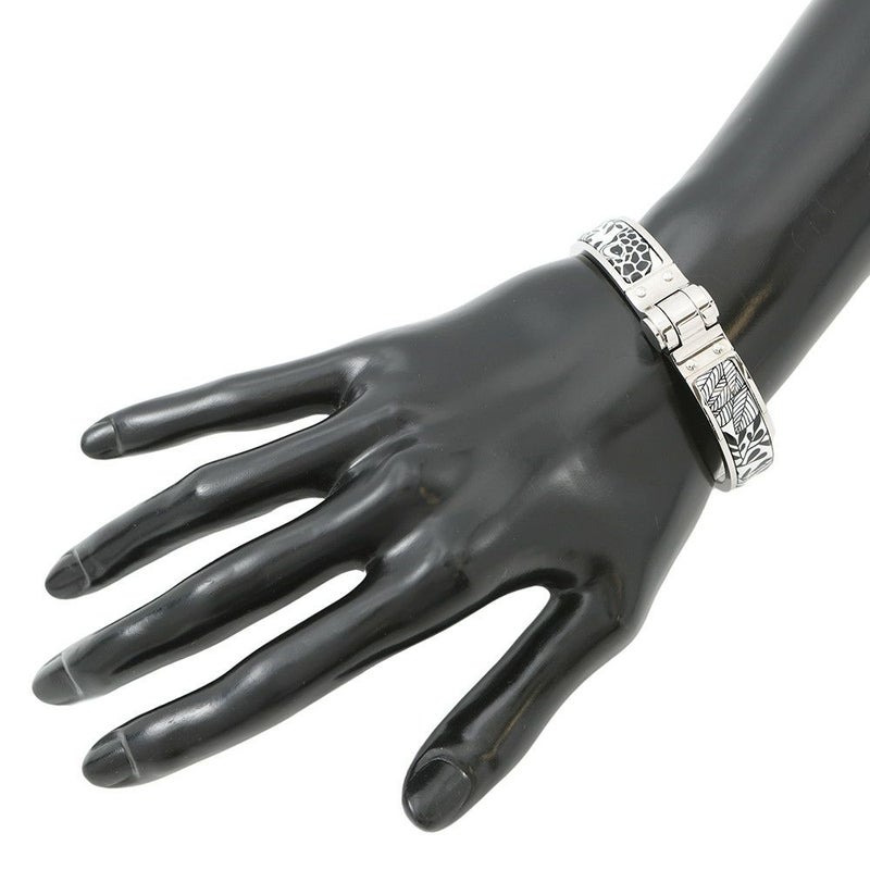 エルメス ブレスレット シャルニエール PM HERMES アクセサリー 白 黒