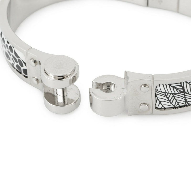 エルメス ブレスレット シャルニエール PM HERMES アクセサリー 白 黒