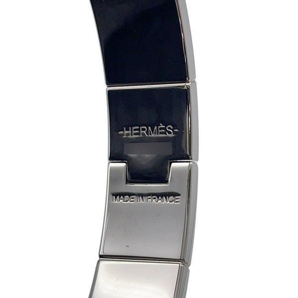 エルメス ブレスレット シャルニエール PM HERMES アクセサリー 白 黒