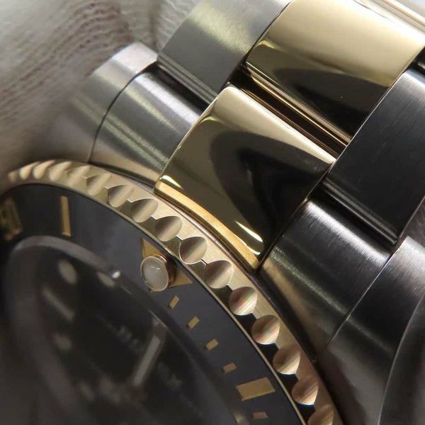 ロレックス サブマリーナ デイト コンビ SS/K18YG ランダムシリアル ルーレット 126613LN 黒文字盤