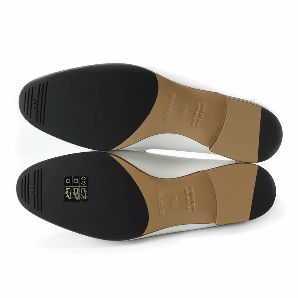 エルメス モカシン ロワイヤル レザー レディースサイズ35 1/2 HERMES