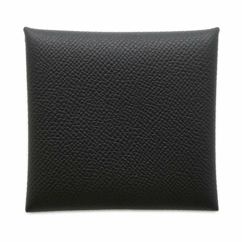 エルメス コインケース バスティア ブラック エプソン U刻印 HERMES 黒