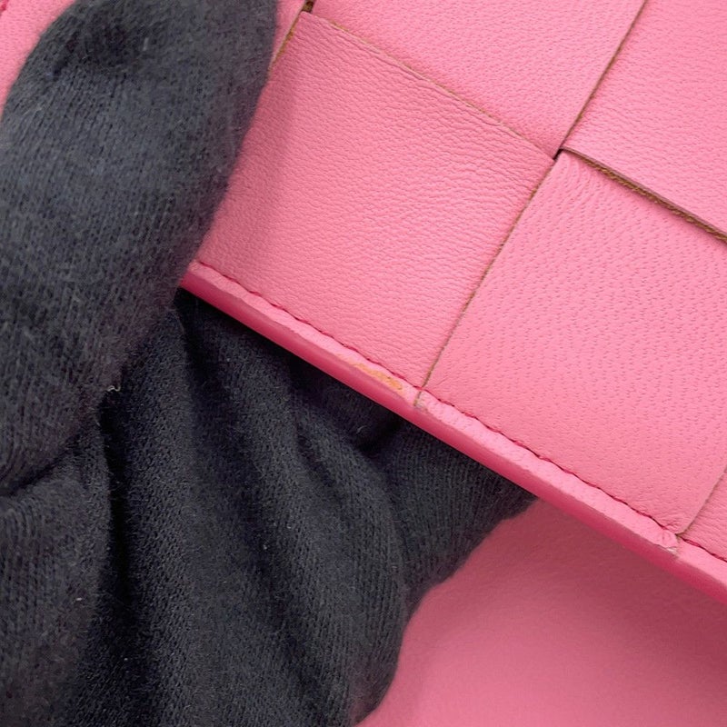 ボッテガヴェネタ クラッチバッグ マキシイントレチャート スモールポーチ 574049 BOTTEGA VENETA ダブルポーチ