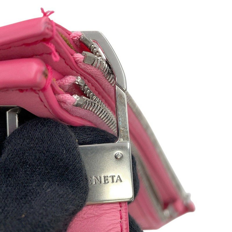 ボッテガヴェネタ クラッチバッグ マキシイントレチャート スモールポーチ 574049 BOTTEGA VENETA ダブルポーチ