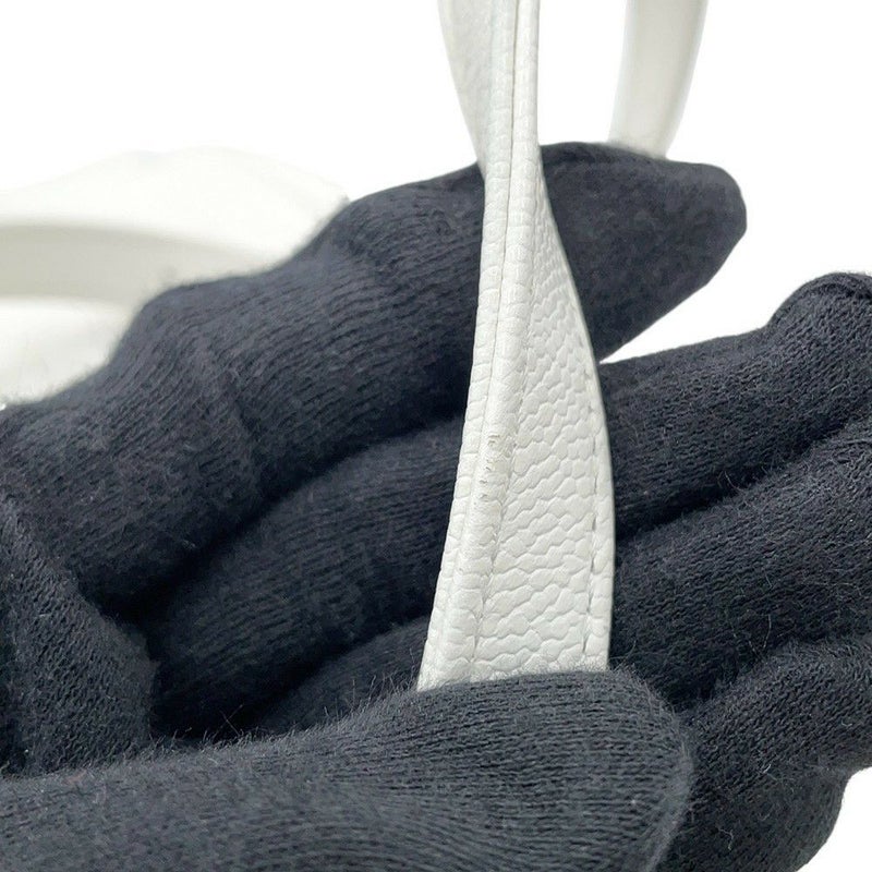 シャネル バックパック ココマーク マトラッセ キャビアスキン AS3530 CHANEL バッグ リュック 白