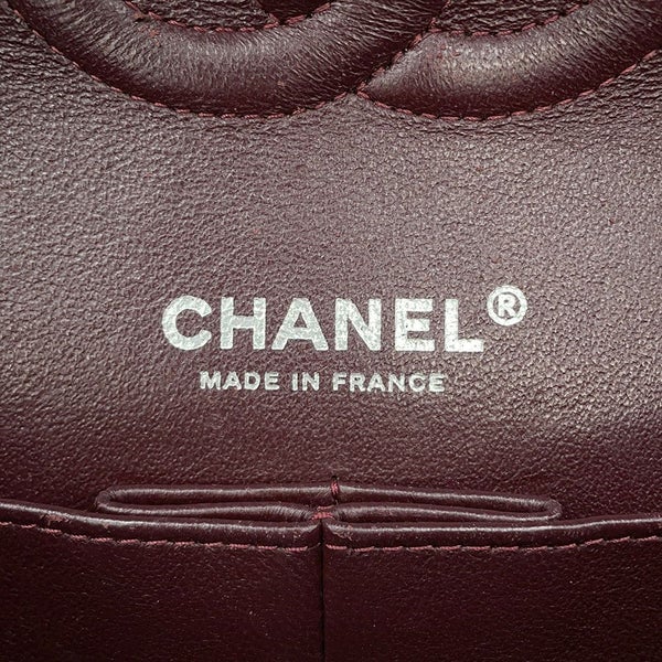 シャネル チェーンショルダーバッグ マトラッセ25 ココマーク キャビアスキン ダブルチェーン A01112 CHANEL 黒