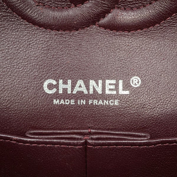 シャネル チェーンショルダーバッグ マトラッセ25 ココマーク キャビアスキン ダブルチェーン A01112 CHANEL 黒