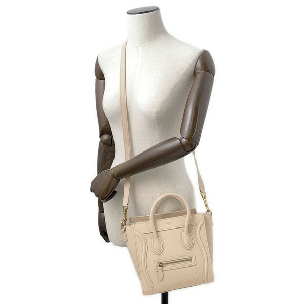 セリーヌ ハンドバッグ ラゲージ ナノショッパー 189243 CELINE 2way