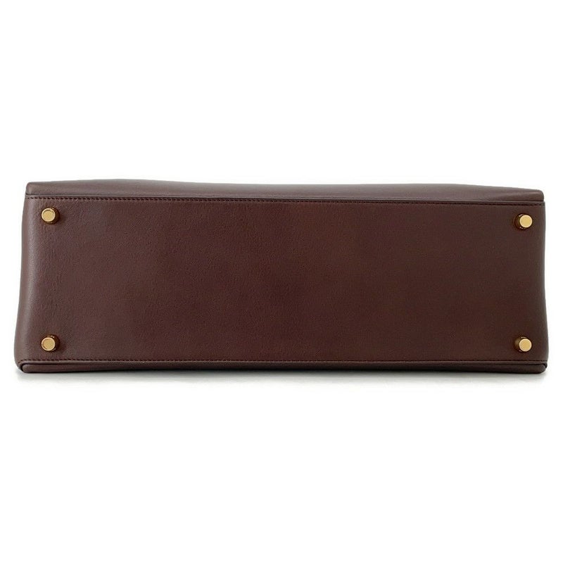 セリーヌ ハンドバッグ オク―ル 16(セーズ) ソフト 120443GIM.19IK CELINE ブラウン