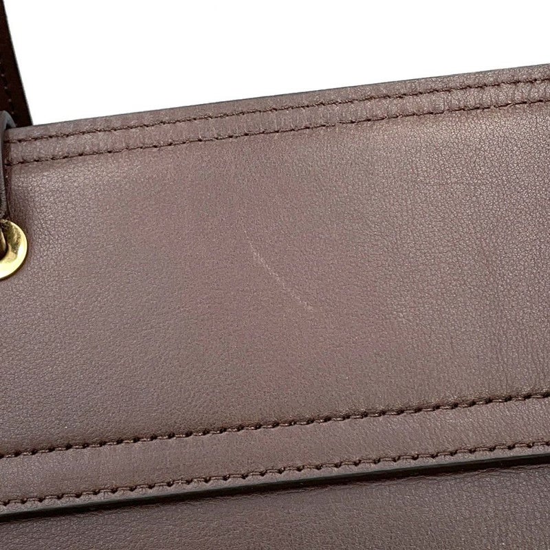 セリーヌ ハンドバッグ オク―ル 16(セーズ) ソフト 120443GIM.19IK CELINE ブラウン