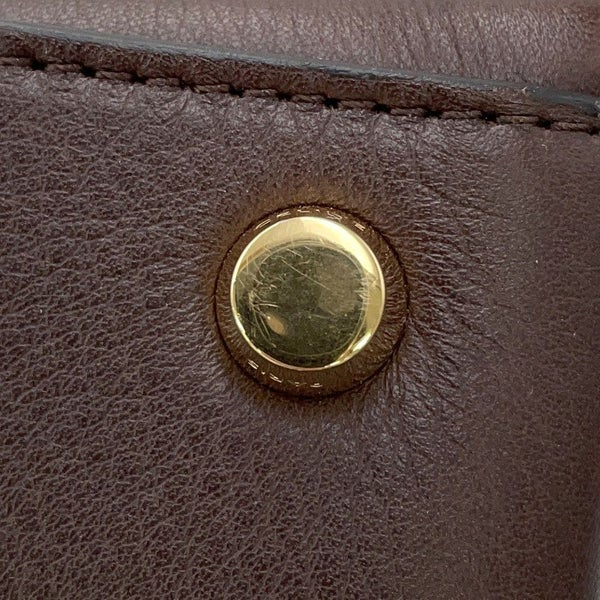 セリーヌ ハンドバッグ オク―ル 16(セーズ) ソフト 120443GIM.19IK CELINE ブラウン