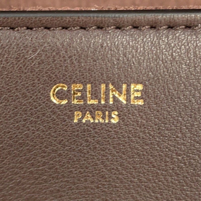 セリーヌ ハンドバッグ オク―ル 16(セーズ) ソフト 120443GIM.19IK CELINE ブラウン