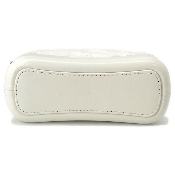 シャネル チェーンショルダーバッグ ガブリエル ドゥ シャネル ホーボー ミニ A93824 CHANEL 2WAYバッグ 白