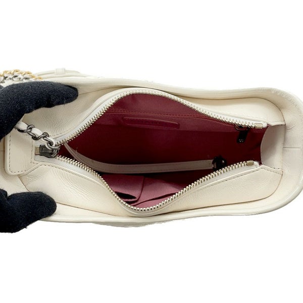 シャネル チェーンショルダーバッグ ガブリエル ドゥ シャネル ホーボー ミニ A93824 CHANEL 2WAYバッグ 白