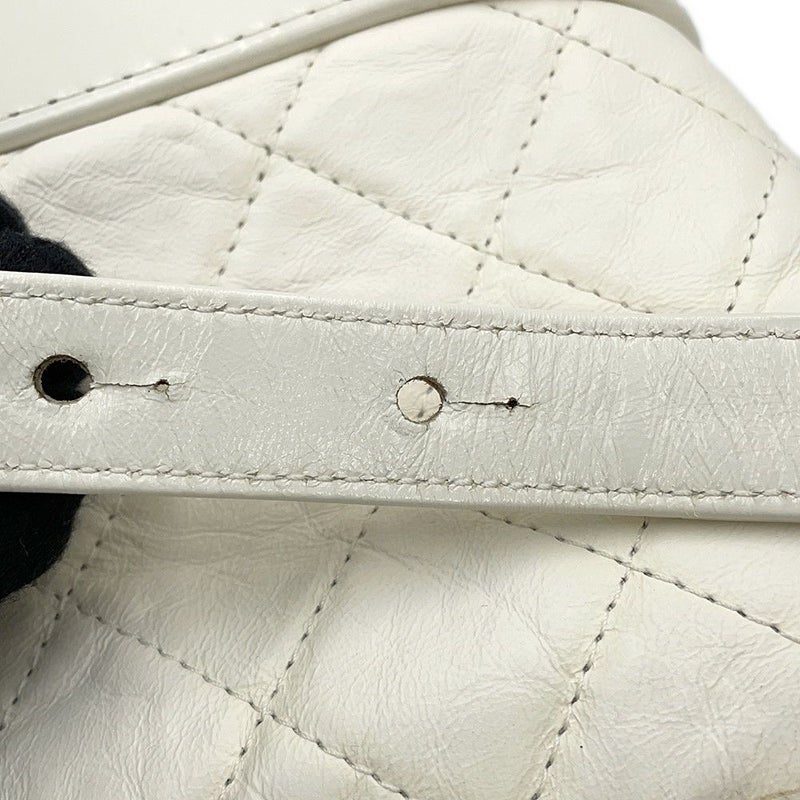 シャネル チェーンショルダーバッグ ガブリエル ドゥ シャネル ホーボー ミニ A93824 CHANEL 2WAYバッグ 白