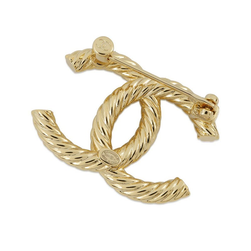 シャネル ブローチ ココマーク フェイクパール ラインストーン B23 A ABB082 CHANEL アクセサリー