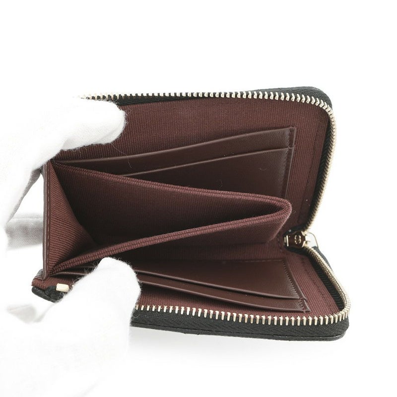 シャネル コインケース マトラッセ ココマーク キャビアスキン L字ファスナー AP3999 財布 カードケース 黒