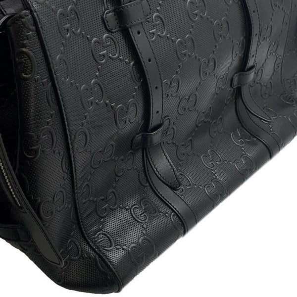 グッチ トートバッグ GGエンボス レザー 625774 GUCCI バッグ 黒