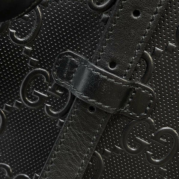 グッチ トートバッグ GGエンボス レザー 625774 GUCCI バッグ 黒