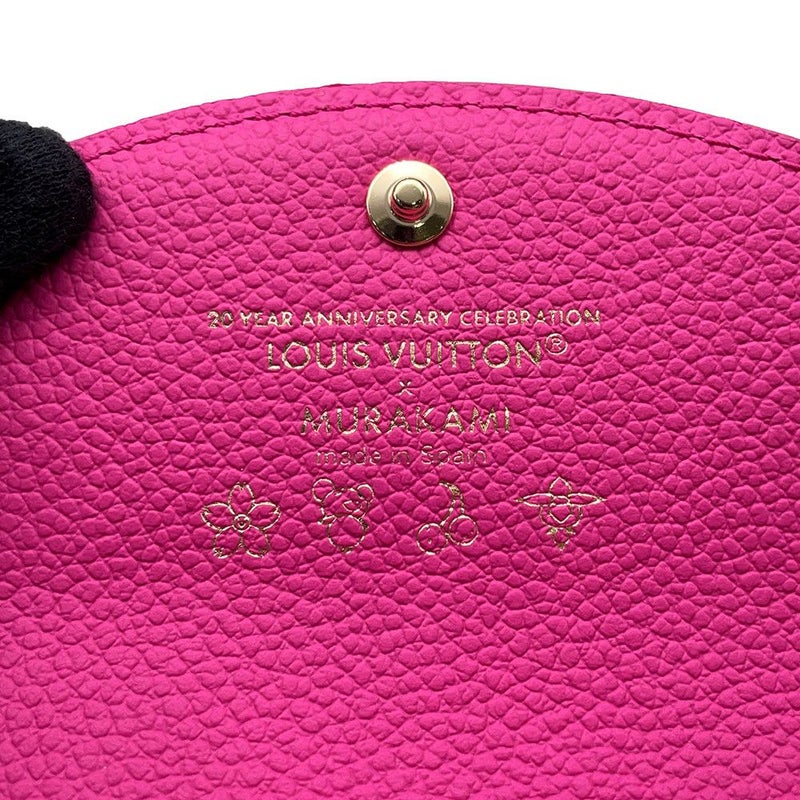 ルイヴィトン コインケース モノグラム・アンプラント LV × TM ポルトモネ・ロザリ M14086 村上隆 コラボ