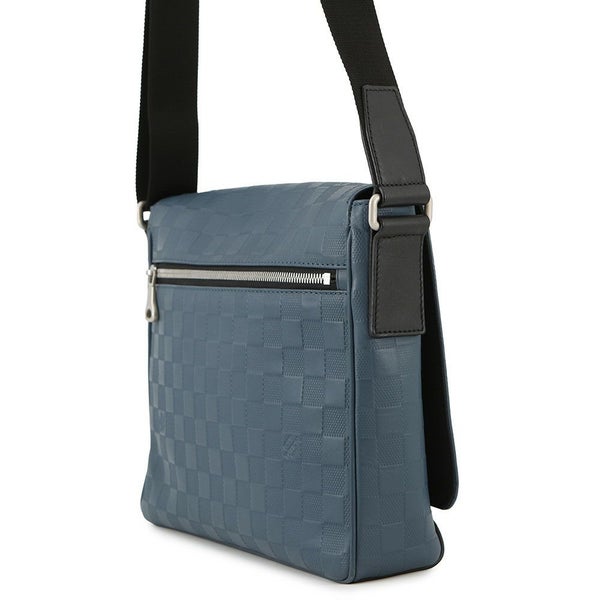 ルイヴィトン ショルダーバッグ ダミエ・アンフィニ ディストリクト N41035LOUIS VUITTON ヴィトン ブラック 黒 メンズ