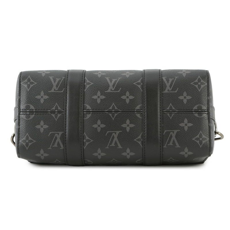 ルイヴィトン ショルダーバッグ モノグラム・エクリプス/リバース シティ・キーポル M45936 ブラック 黒