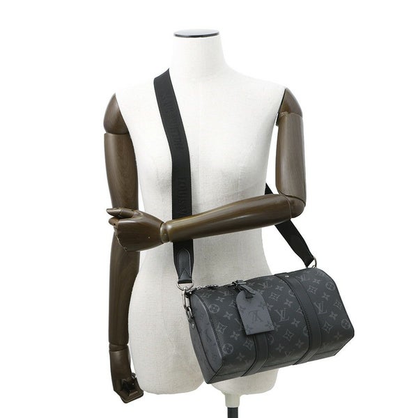 ルイヴィトン ショルダーバッグ モノグラム・エクリプス/リバース シティ・キーポル M45936 ブラック 黒