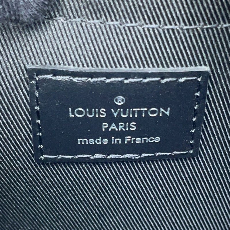 ルイヴィトン ショルダーバッグ モノグラム・エクリプス/リバース シティ・キーポル M45936 ブラック 黒