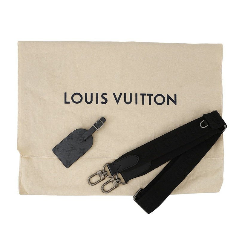 ルイヴィトン ショルダーバッグ モノグラム・エクリプス/リバース シティ・キーポル M45936 ブラック 黒