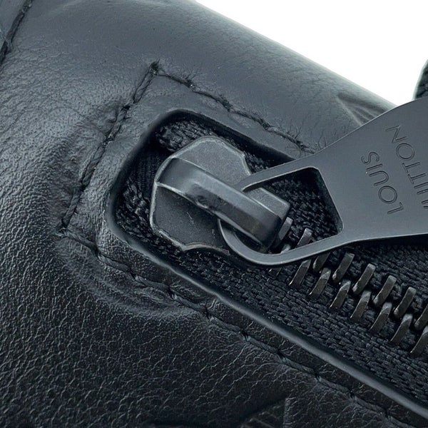 ルイヴィトン ショルダーバッグ モノグラム・シャドウ パルス・ウェアラブル ウォレット M12636 LOUIS VUITTON 黒 ブラック