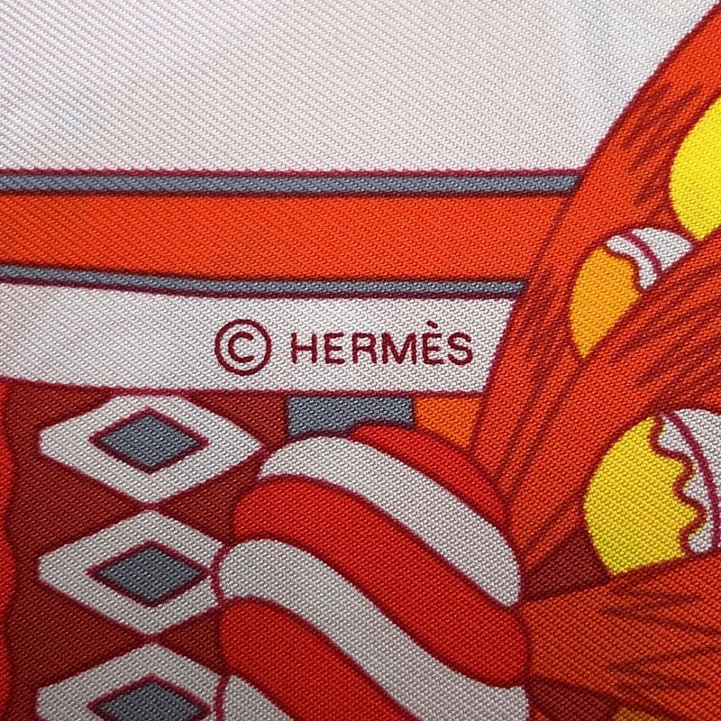 エルメス スカーフ カレ90 ラ・パティスリー・フランセーズ La Patisserie Francaise HERMES シルク 2019年秋冬