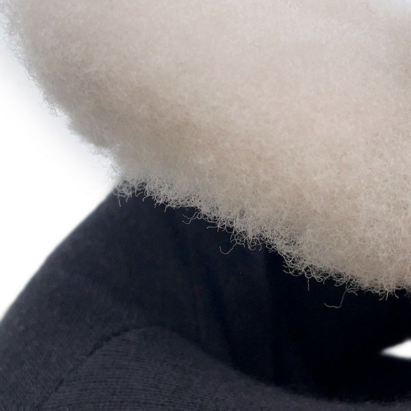 エルメス バッグチャーム バディ オレンジポピー/カーネリアン ラムスキン/ムートン U刻印