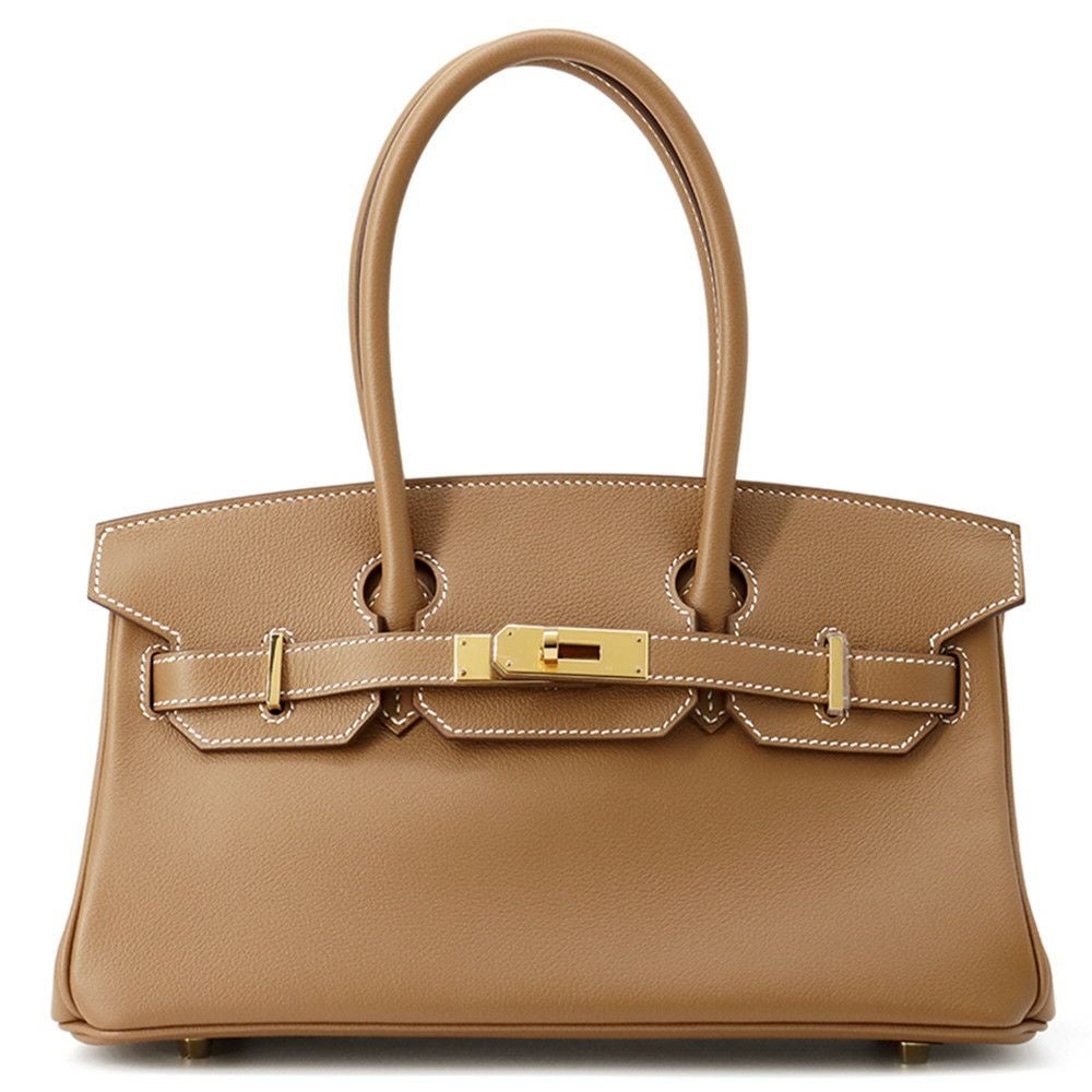 HERMES エルメス ショルダーバーキン ゴルチェ エルメス ショルダーバーキン29 ゴールド/ゴールド金具 エバーカラー K