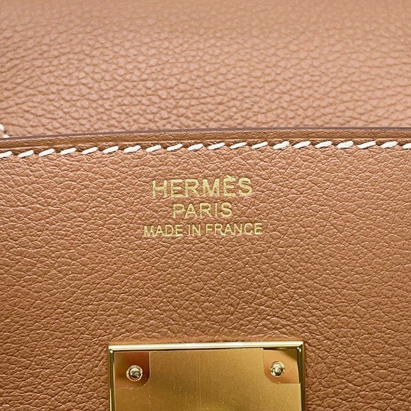 エルメス ショルダーバーキン29 ゴールド/ゴールド金具 エバーカラー K刻印 HERMES Birkin