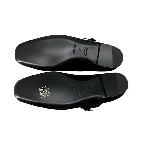 エルメス パンプス ジェーン ベロア レディースサイズ38 HERMES 靴 黒