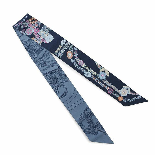 エルメス ツイリー ブリッド・ドゥ・ガラ・アン・フルール&アイライナー Brides de Gala en fleurs HERMES シルク 2025年春夏