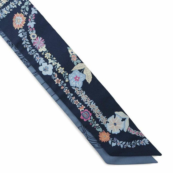 エルメス ツイリー ブリッド・ドゥ・ガラ・アン・フルール&アイライナー Brides de Gala en fleurs HERMES シルク 2025年春夏