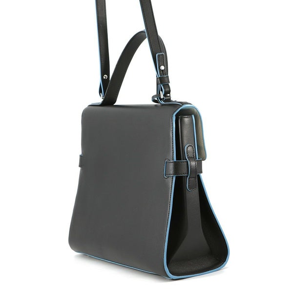 デルヴォー ハンドバッグ タンペートGM レザー Delvaux デルボー 2way 黒
