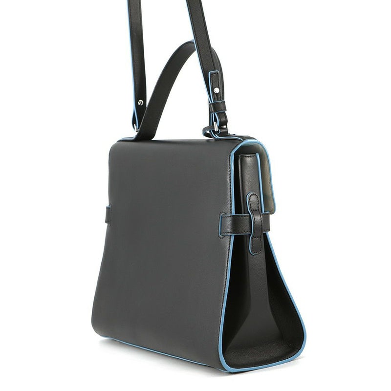 デルヴォー ハンドバッグ タンペートGM レザー Delvaux デルボー 2way 黒