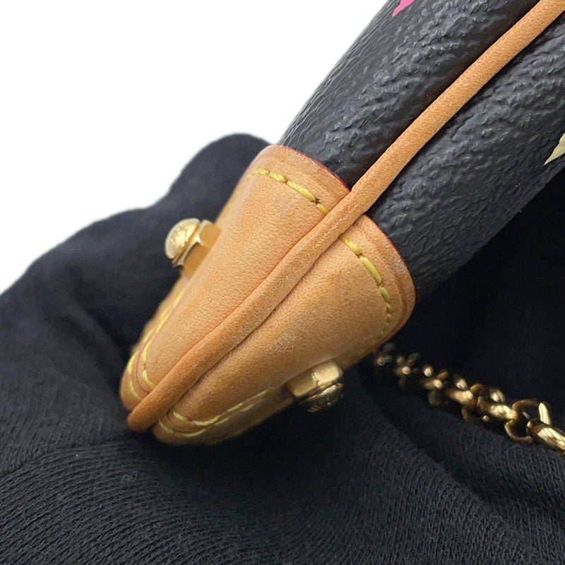 ルイヴィトン ハンドバッグ モノグラム・マルチカラー ポシェット・ミラMM M60097 LOUIS VUITTON 黒 ブラック
