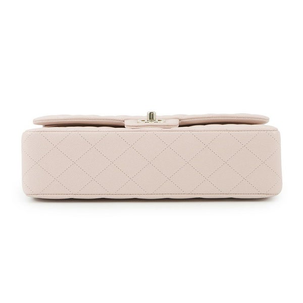 シャネル チェーンショルダーバッグ マトラッセ25 ココマーク ダブルチェーン キャビアスキン A01112 CHANEL