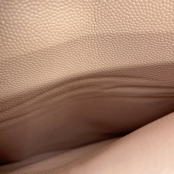 シャネル チェーンショルダーバッグ マトラッセ25 ココマーク ダブルチェーン キャビアスキン A01112 CHANEL