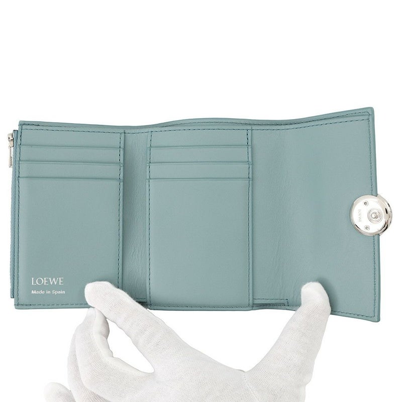 ロエベ 三つ折り財布 ぺブル バーティカル ウォレット レザー CANBS33X01 LOEWE 財布